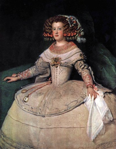 Porträt der Infantin Maria Teresa im Alter von 14 Jahren von Diego Velázquez